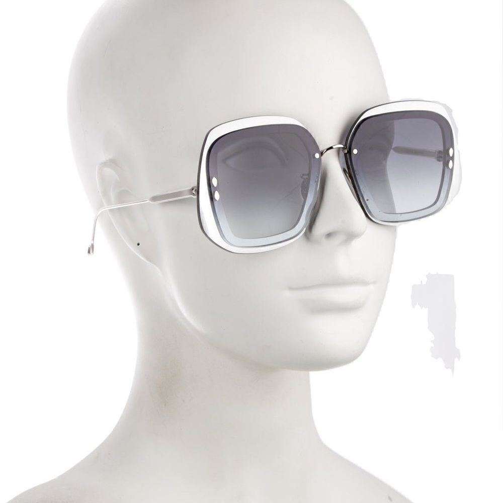 Isabel Marant Adelyo Sunglasses IM0047S 427GB Silver/Mirror 58mm - Picture 11 of 11